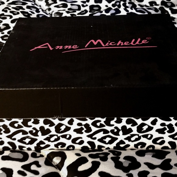 Anne Michelle black heels with studs Size 6 - Picture 8 of 17